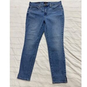 NYDJ AMI SKINNY Jeans Lift TUCK Technology Blue Denim Women Size 8